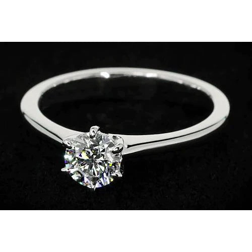 1 Quilate Anel De Noivado De Diamante