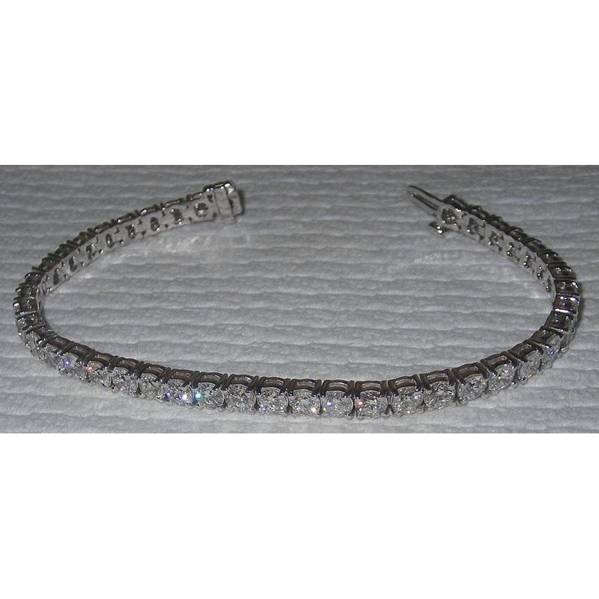 10.50 Ct. Pulseira de tênis de diamante joias espumantes para mulheres - harrychadent.pt