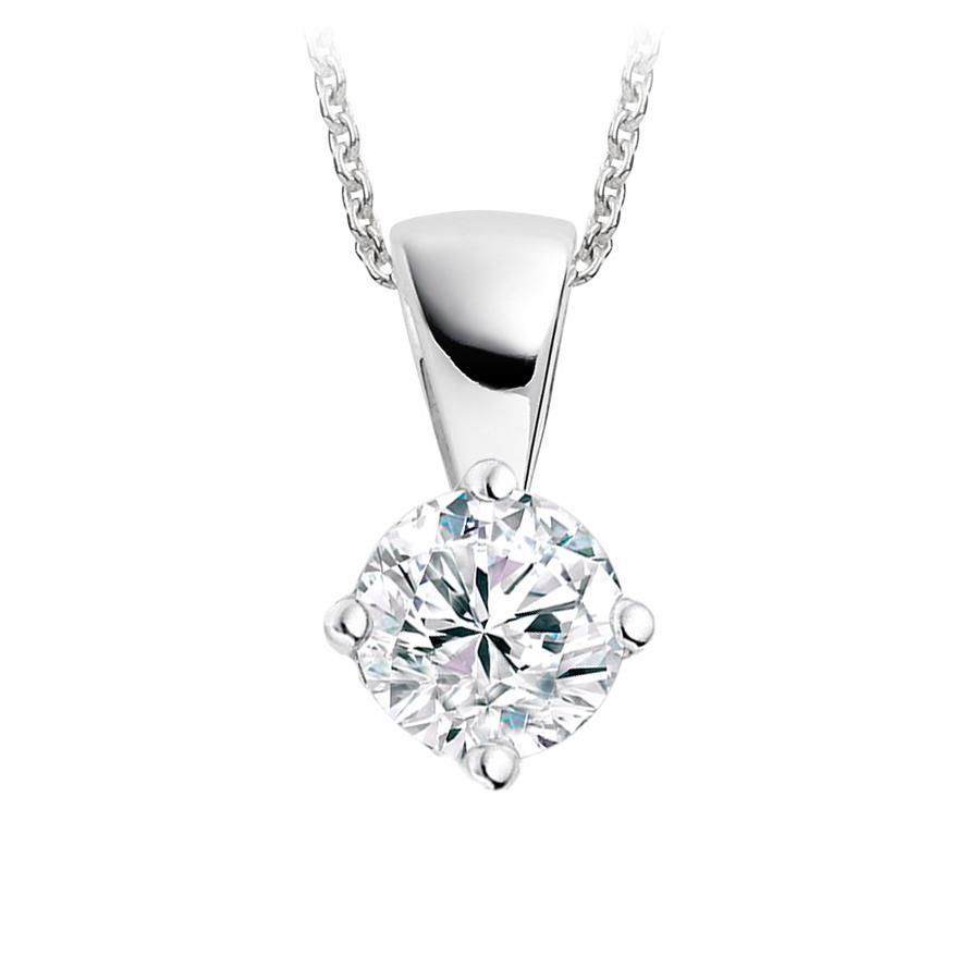 Conjunto de pontas de joias femininas de ouro com pingente redondo de diamante de 1.25 quilates novo - harrychadent.pt