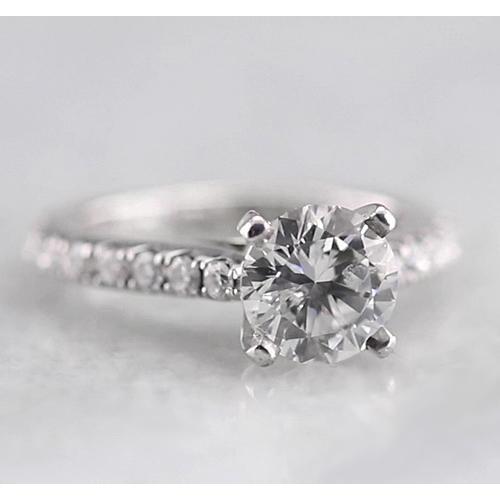 Anel Solitaire de 1.50 quilates com acentos - harrychadent.pt