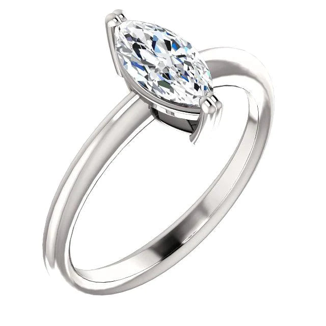 2 Quilate Marquesa Anel de Diamante