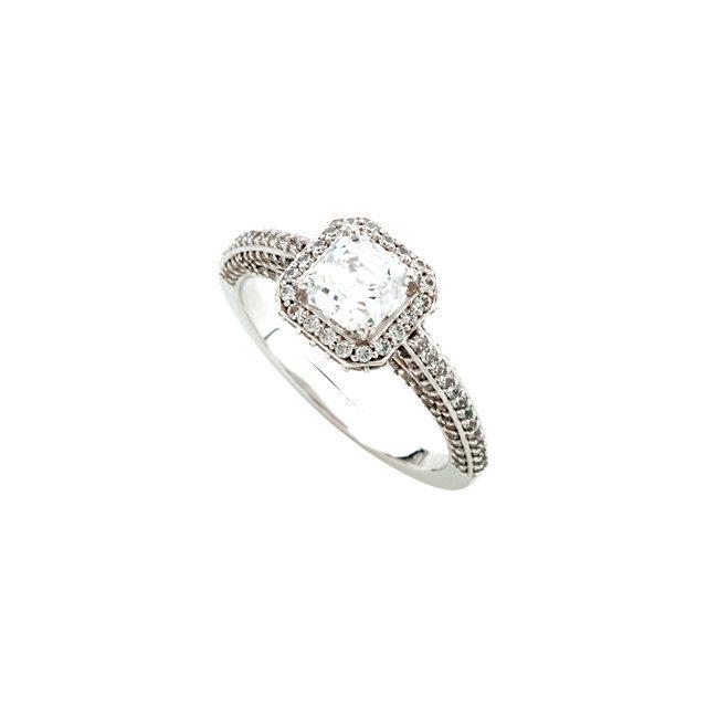 Joias para anel de noivado de diamante Asscher de 2.31 quilates novo - harrychadent.pt
