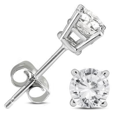 Brincos Lady Studs com diamantes redondos de 3.50 ct - harrychadent.pt