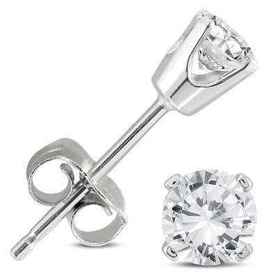 3.80 quilates Diamonds Studs Brincos ouro branco - harrychadent.pt