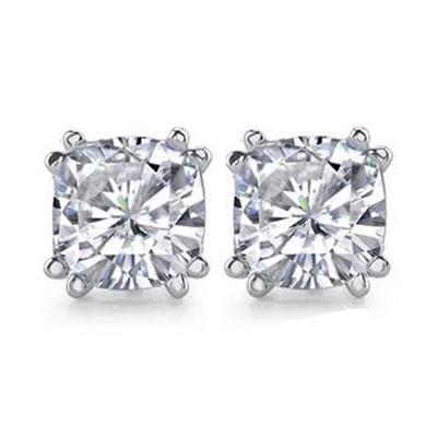 Almofada Grande 4 Cts. Joias de brincos de diamante - harrychadent.pt