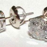 Brincos de diamante de 1.80 quilates em ouro branco novo 14K - harrychadent.pt