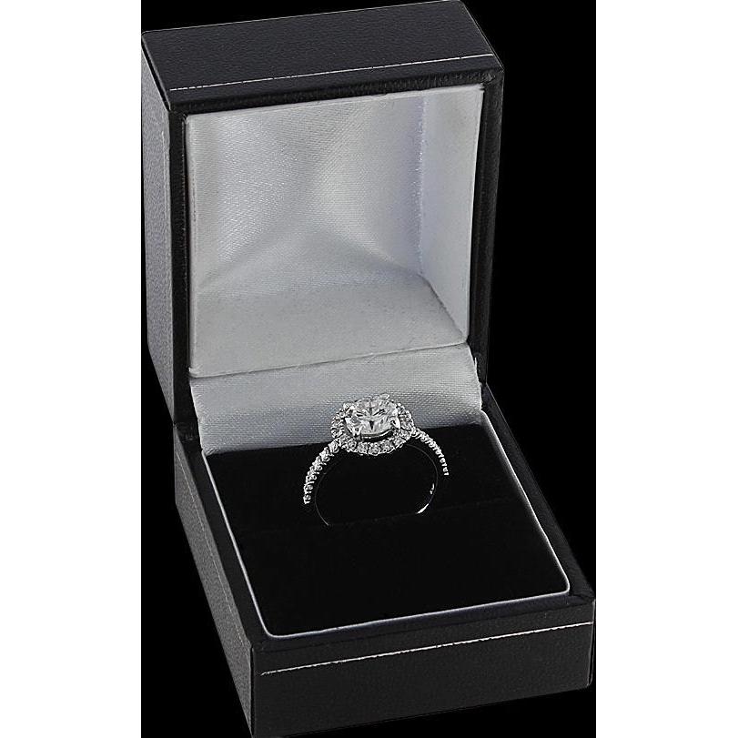 Aliança Halo Diamond em ouro branco 1.50 ct. - harrychadent.pt