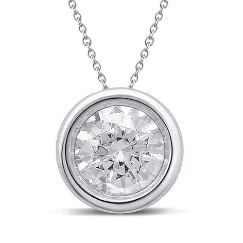 8 Quilate Pingente De Diamante