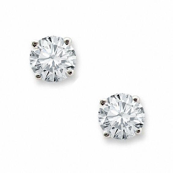 Conjunto de pontas de diamante 3 quilates brincos de pino e joias de ouro branco - harrychadent.pt