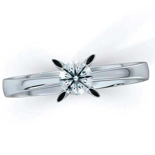 Solitaire Diamond Ring 1 quilate joias femininas clássicas - harrychadent.pt