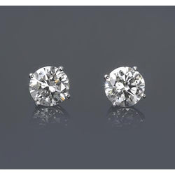 1 Carat Diamond Earrings For Sale