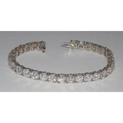 17 Carat Elegant Diamond Tennis Bracelet Accessory