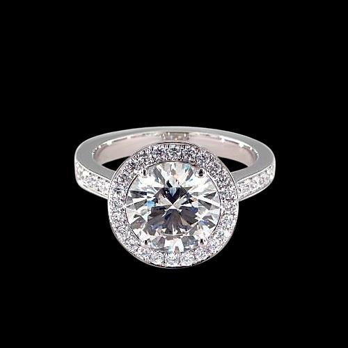 Anel de noivado Halo Diamond de 1.34 quilates - harrychadent.pt