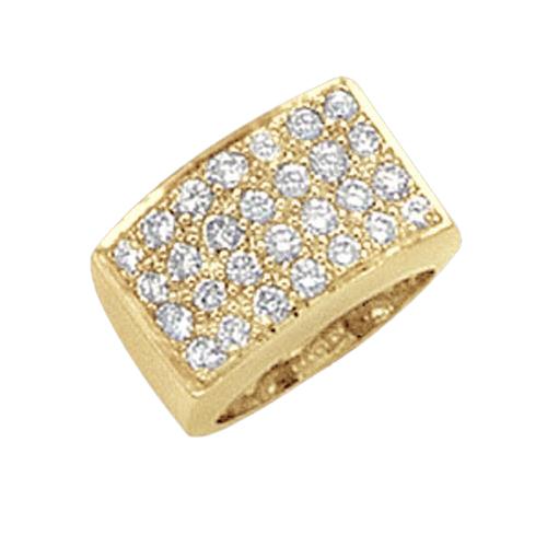 Anel de ouro amarelo lindo com diamante de corte redondo de 1.40 quilates - harrychadent.pt
