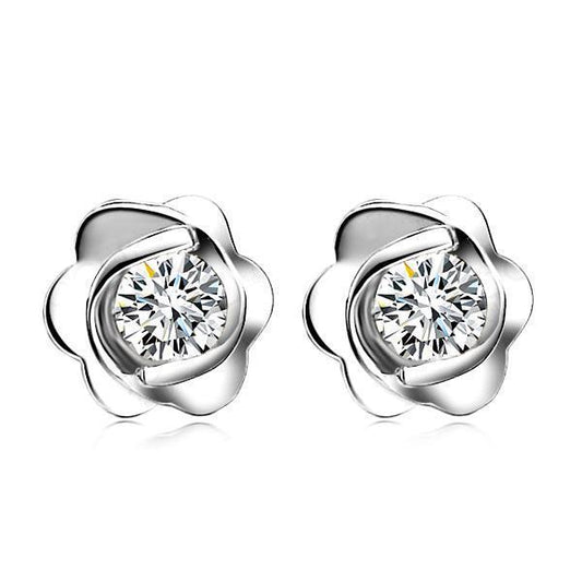 1.5 quilates Diamond Studs feminino brinco dourado 14K - harrychadent.pt