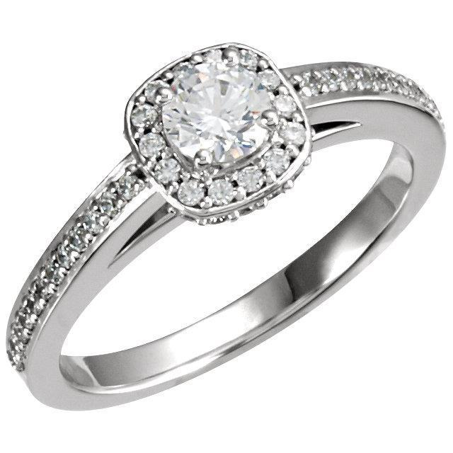 Solitário de diamante redondo de 1.89 quilates com anel de halo de acentos - harrychadent.pt