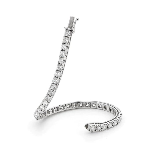 20 Pontas Pulseira Tênis de Diamante