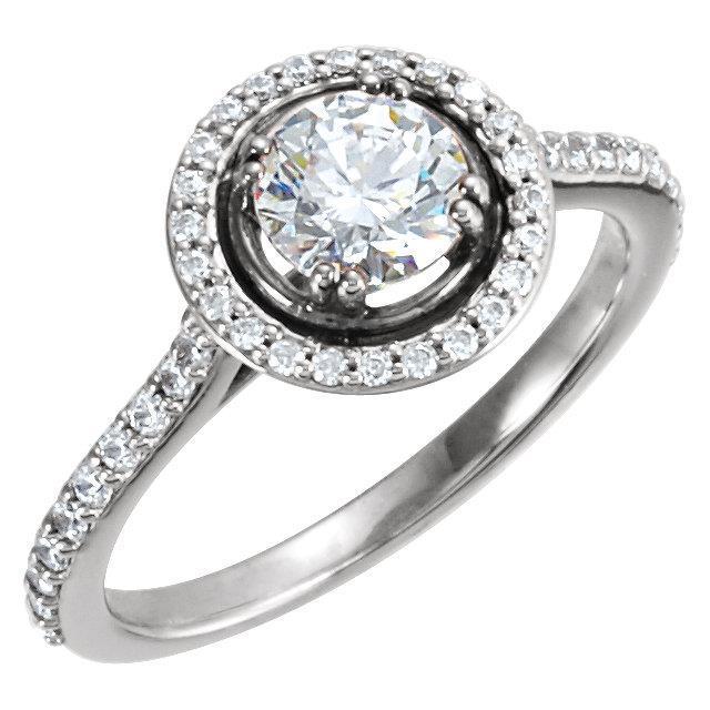 Joias com anel de noivado de diamante redondo de 2.06 quilates novo - harrychadent.pt