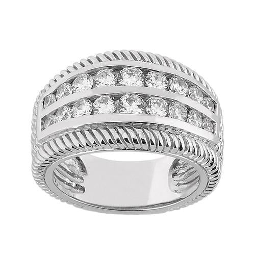 Anel de aniversário de diamante redondo de 2.50 quilates do lado direito - harrychadent.pt