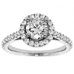 2.75 Carats Round Diamond Engagement Ring