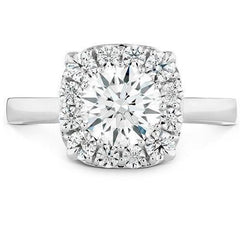 2.80 Ct Round Diamond Engagement Halo Ring