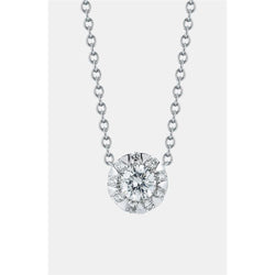2.85 Ct Gorgeous Round Cut Diamond Pendant Necklace New