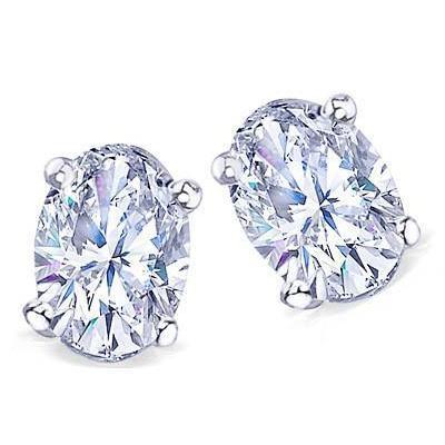 3 quilates G Si1 diamante com pino e joias par de brincos femininos - harrychadent.pt