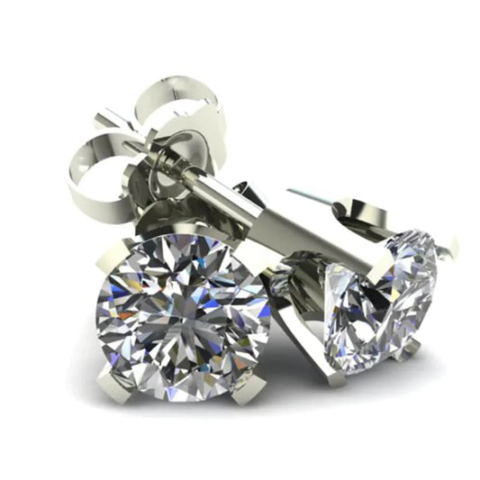 3 Ct Brincos De Diamante