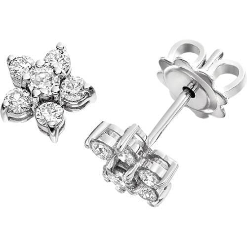 3.60 quilates redondos brincos de diamante para mulheres joias de ouro branco novos - harrychadent.pt