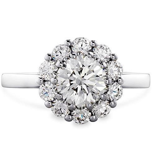Anel halo de noivado de diamante de 3.75 quilates - harrychadent.pt