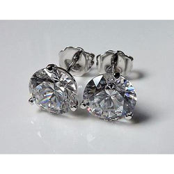 4 Ct Platinum Diamond Women's Earrings
