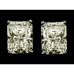 4 Ct. Diamond Earring Stud White Gold Diamond Earring