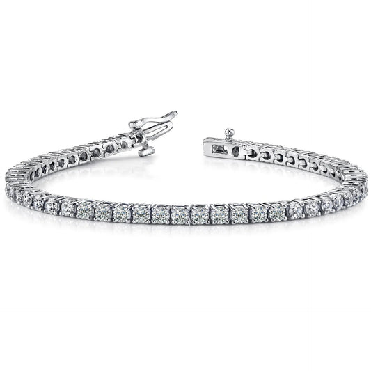 5 Quilate Pulseira Tênis Diamante