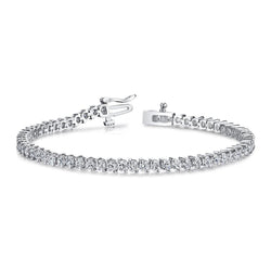6 Carats Round Diamond Tennis Bracelet Lady Jewelry