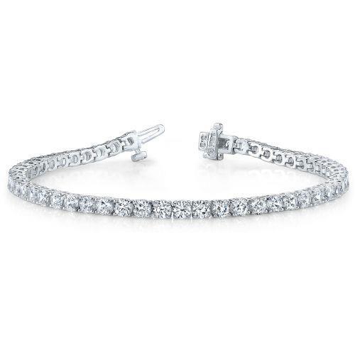 7 Quilate Pulseira Tênis Diamante