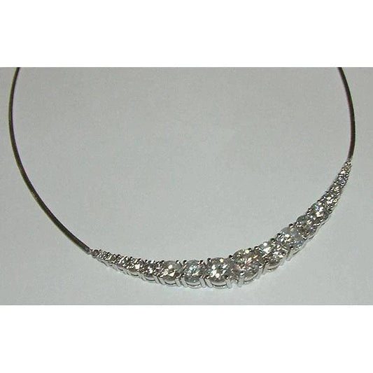 Grande Colar de Diamante 