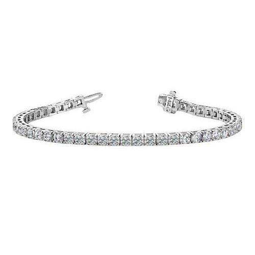 15 Pontas Pulseira Tênis de Diamante