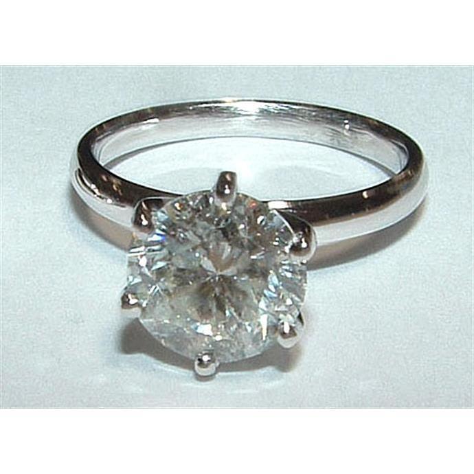 Diamante 2 Ct Solitaire Anel de Noivado em Ouro Branco - harrychadent.pt