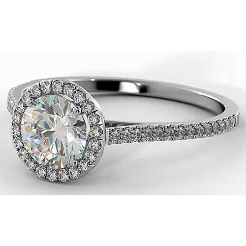 Anel de noivado de diamante halo joias femininas de 2.75 quilates - harrychadent.pt