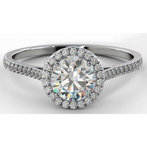 Anel de noivado de diamante halo joias femininas de 2.75 quilates - harrychadent.pt