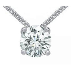 Diamond Pendant White Gold 1.25 Ct. Diamond Necklace