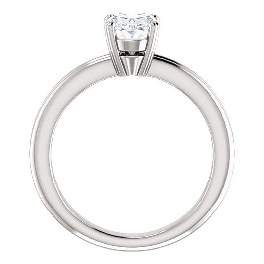 Diamante Solitaire Anel de Noivado 2 Quilates Split Shank Mulheres Joias - harrychadent.pt