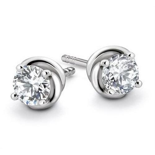 Diamonds Studs Brincos 1.50 quilates em ouro branco 14K - harrychadent.pt