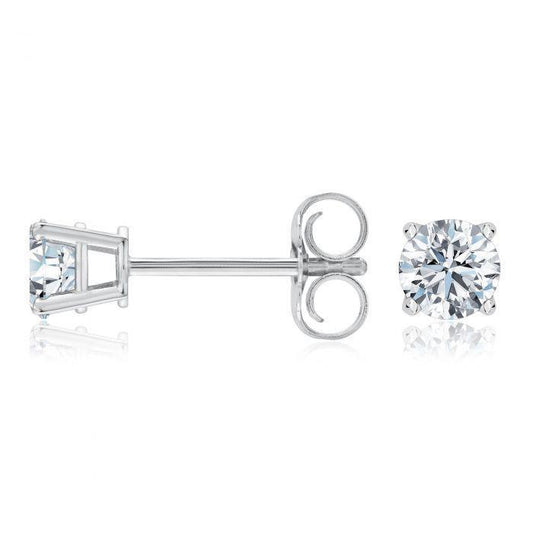 Diamonds Studs Brincos naturais com corte redondo 1.50 quilates F Vs1 - harrychadent.pt