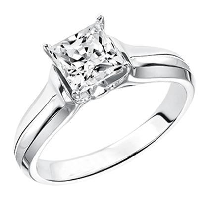 Anel de casamento lindo princesa corte 2.25 ct diamante - harrychadent.pt