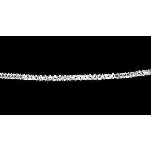 Pulseira de diamante feminina 5 quilates F Vs1 joias de ouro branco - harrychadent.pt