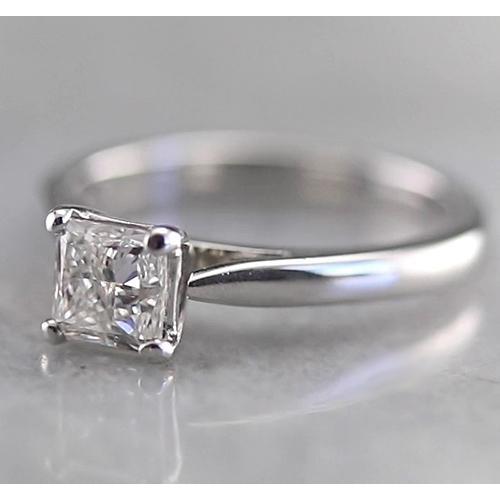 Princesa Solitaire Diamond Engagement Ring 1 quilate - harrychadent.pt