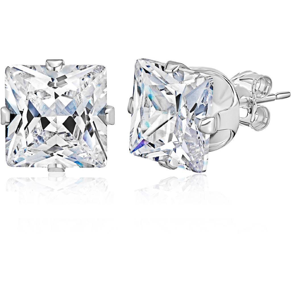 Princesa Solitaire Diamond Stud Earring Joias de ouro 1.90 quilates - harrychadent.pt