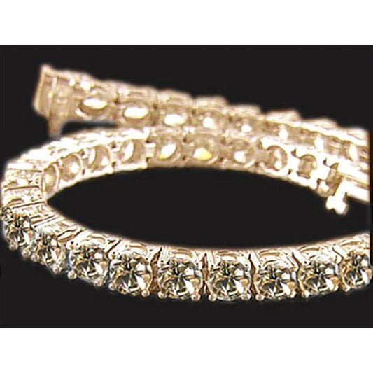 Champanhe Diamante Pulseira Tênis