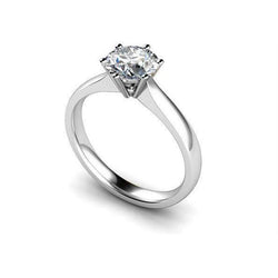 Round Brilliant Cut 1.60 Carats Real Diamond Engagement Solitaire Ring
